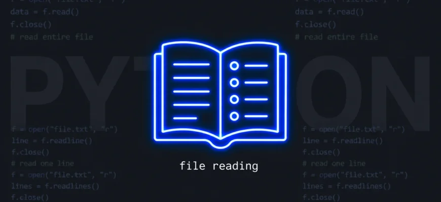 Чтение файлов: read(), readline(), readlines()