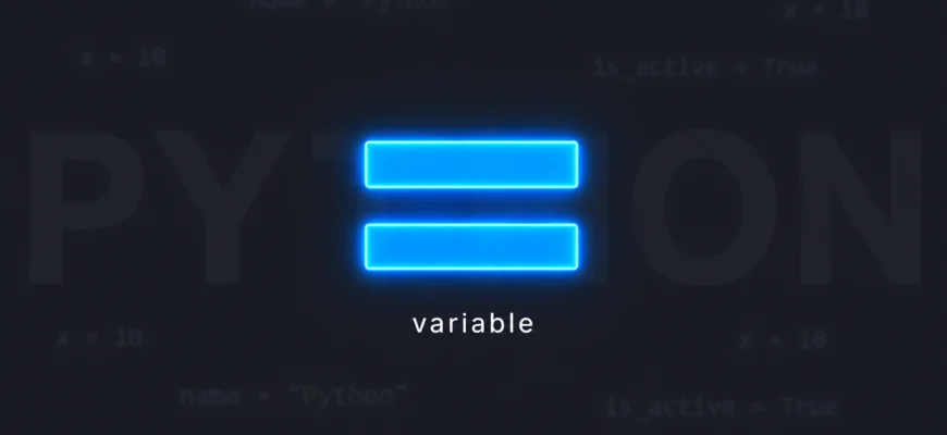 Что такое переменная в Python: первое знакомство