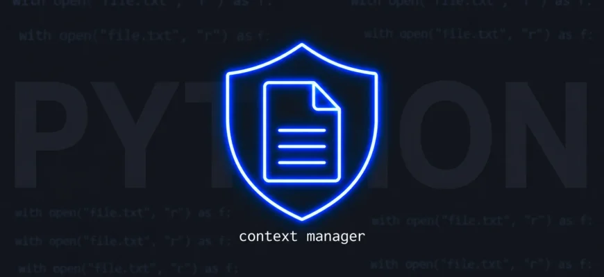 Менеджер контекста with: безопасная работа с файлами
