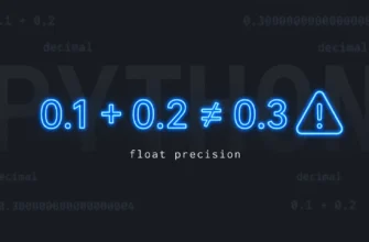 Почему 0.1 + 0.2 не равно 0.3? Проблема точности float