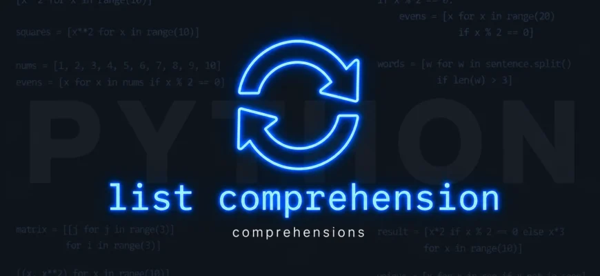 Что такое генератор списка (list comprehension)