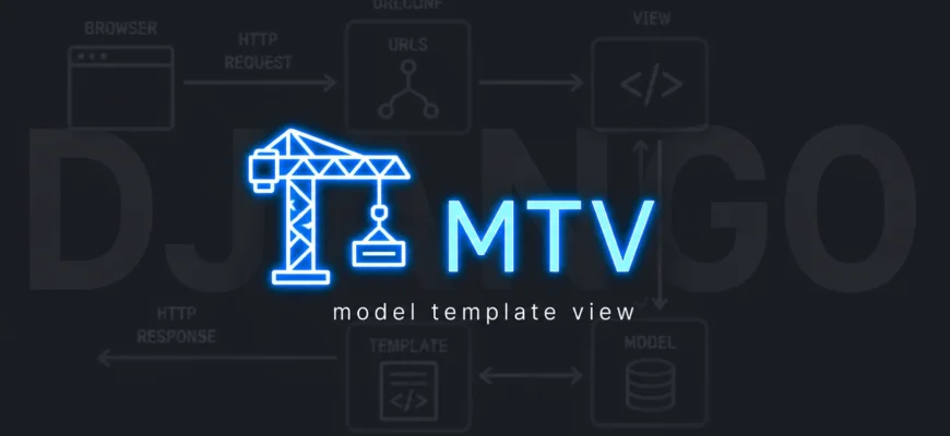 Что такое MTV (Model-Template-View) в Django