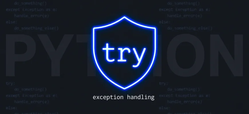 Конструкция try-except: перехват ошибок
