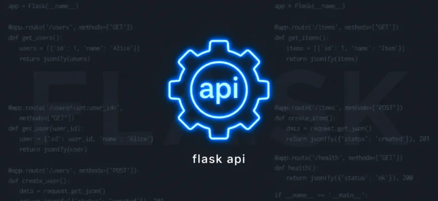 Создание простого API на Flask