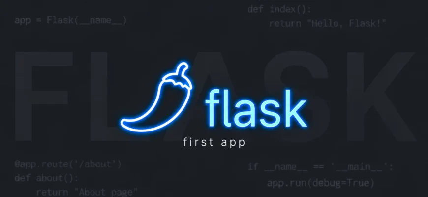 Установка Flask и первое приложение