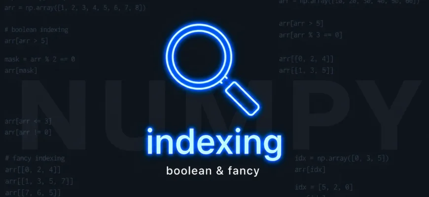 Булева индексация и fancy indexing