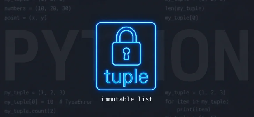 Что такое кортеж (tuple): неизменяемый список