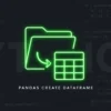 Создание DataFrame из CSV, Excel, словаря