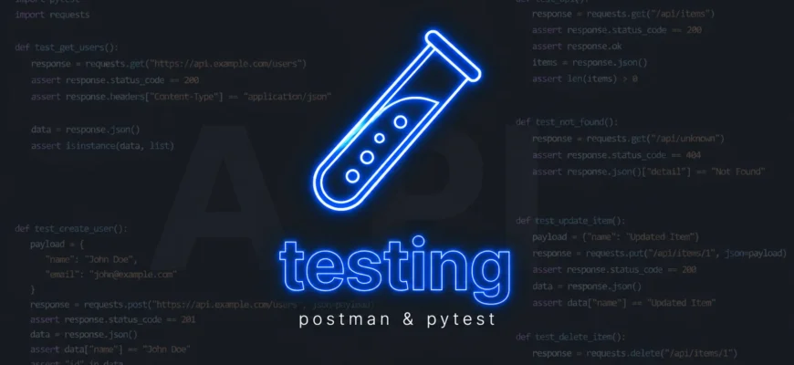 Тестирование API (Postman, pytest)