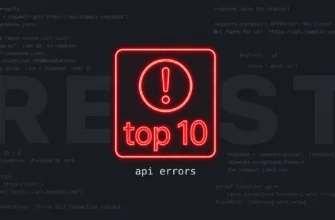 Топ-10 ошибок при создании REST API