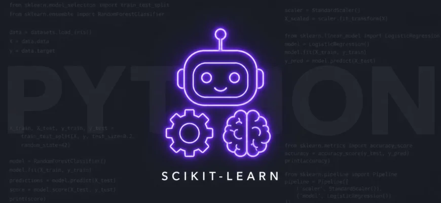 Установка scikit-learn и знакомство
